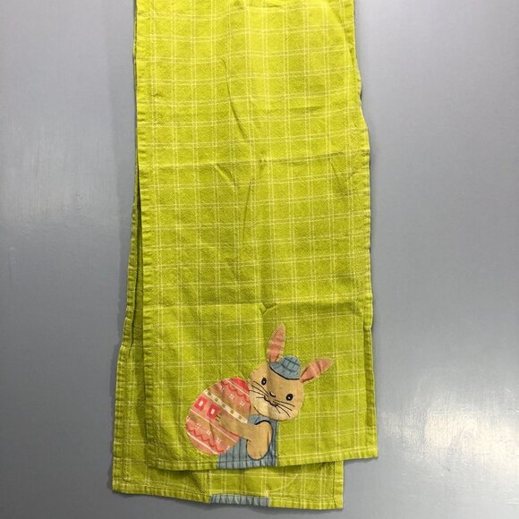 Bunny Rabbit Easter Tablecloth Runner - Picture 3 of 3